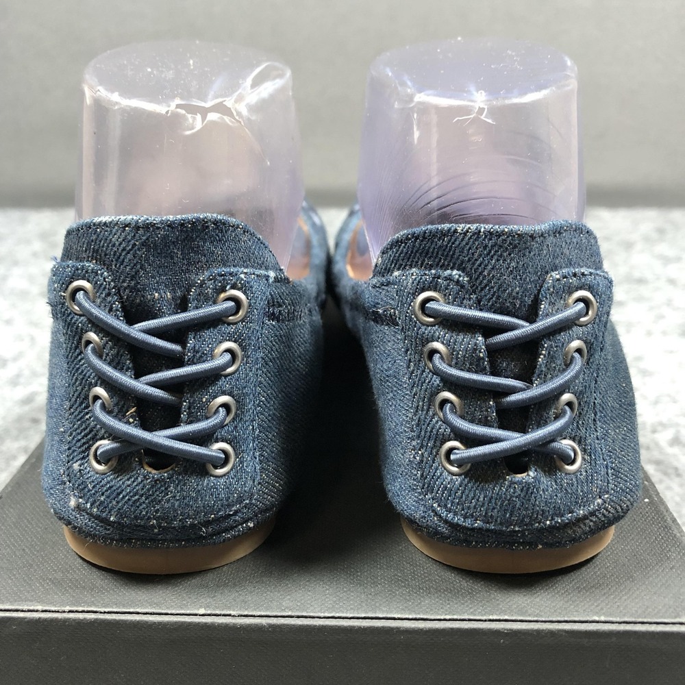 Lucky Brand Shoes Womens Size 7 Blue Denim Floral Slip On Ballet Flats LP-ECHO2 - Picture 9 of 16
